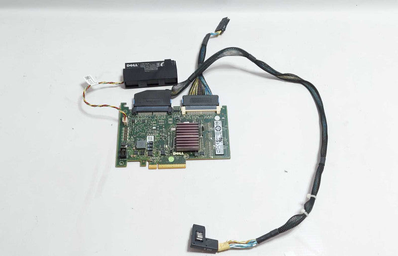 Dell E2K-UCP-61-B Poweredge Perc Raid Controller Card W/Cables and Battery $