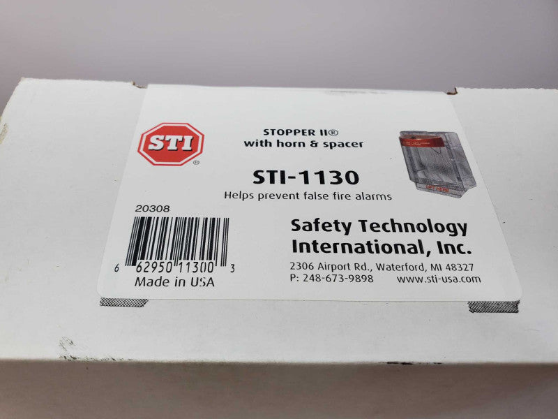 STI-1130 Stopper II With Horn Clear Spacer (