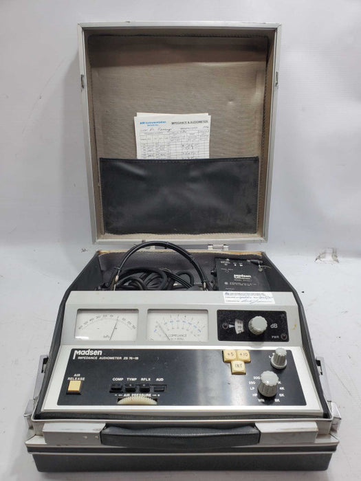 Madsen Impedance Audiometer ZS 76-IB |