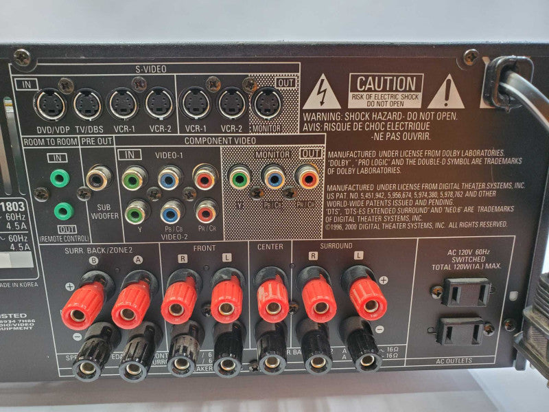 Denon AVR 1803 110 Watt AV Surround Stereo Receiver (