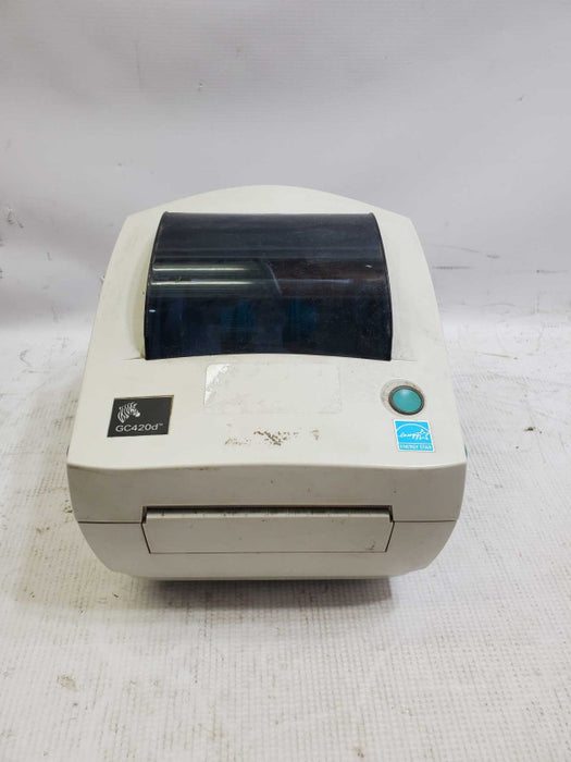 Zebra Thermal Printer, Model GC420d, Direct Thermal USB Serial Label Printer )