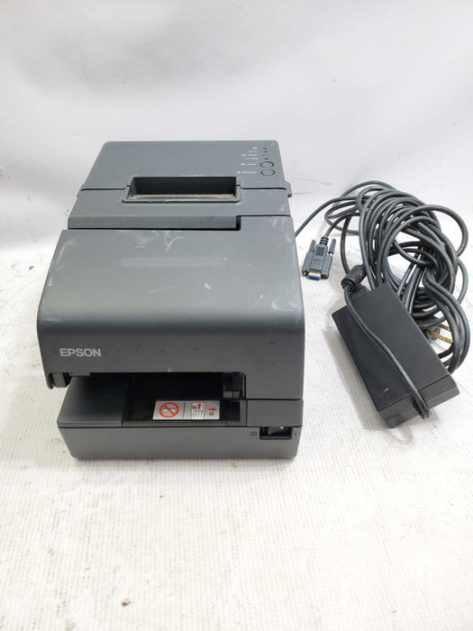 Epson TM-H6000IV M253A POS Compact Thermal Printer w/ Power supply & cable )