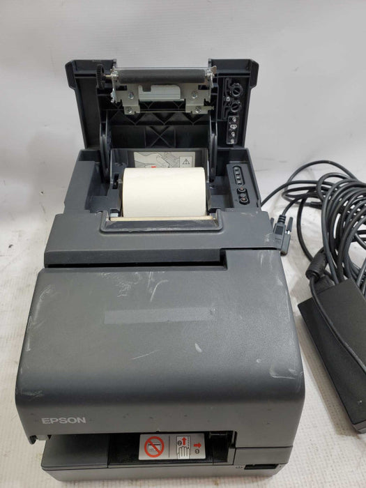 Epson TM-H6000IV M253A POS Compact Thermal Printer w/ Power supply & cable )