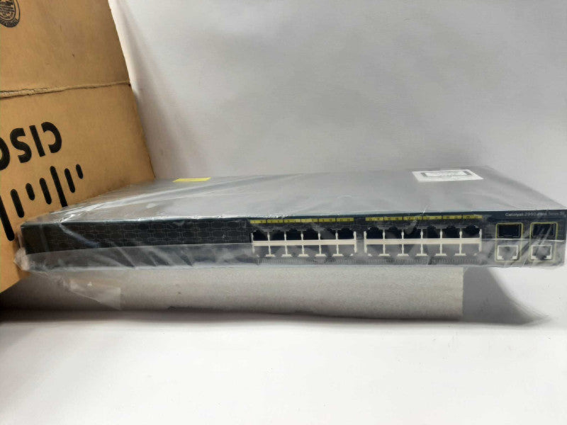 Cisco WS-C2960+24TC-S Catalyst 2960 Plus 24 Port + 2 T/SFP Network Switch ~