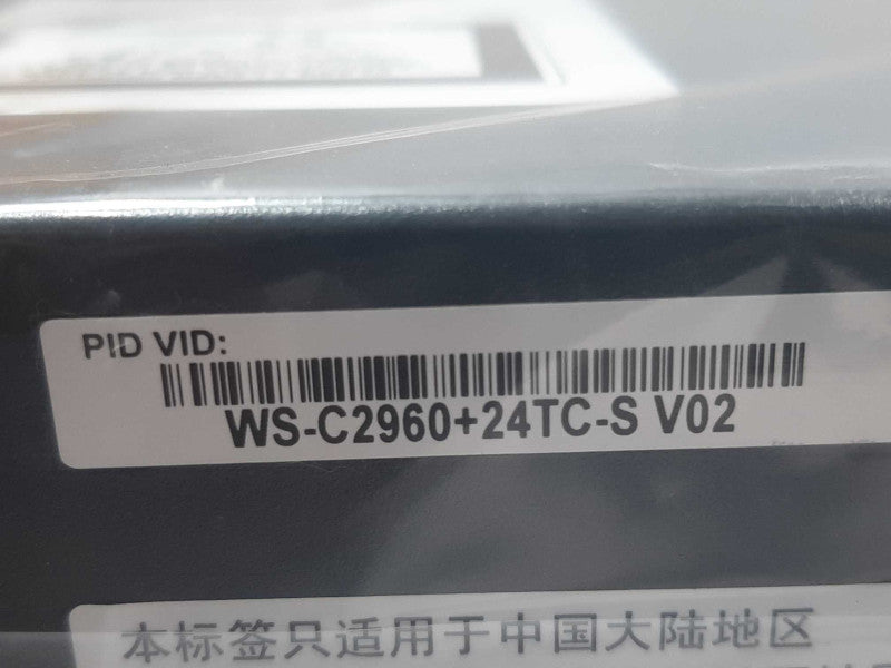 Cisco WS-C2960+24TC-S Catalyst 2960 Plus 24 Port + 2 T/SFP Network Switch ~
