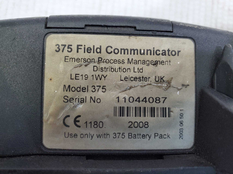 Emerson Hart 375 Field Communicator No Battery / Cover or System Card )