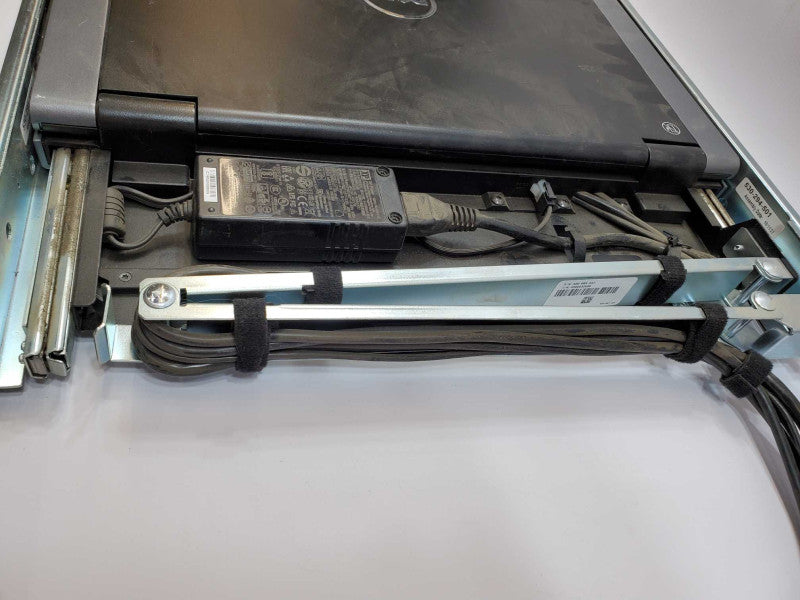Dell DKMMLED185 18.5\\" 1U Rackmount LED KMM Console 1098-001 w/ Rails (