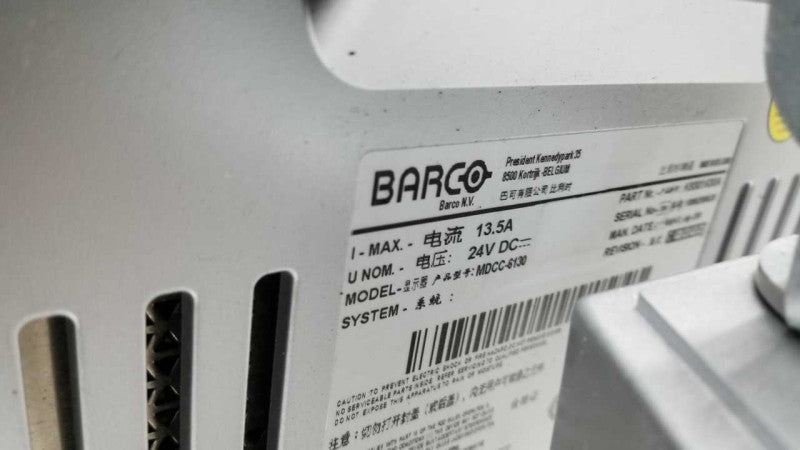 Barco MDCC-6130 6MP Diagnostic Monitor / see notes #