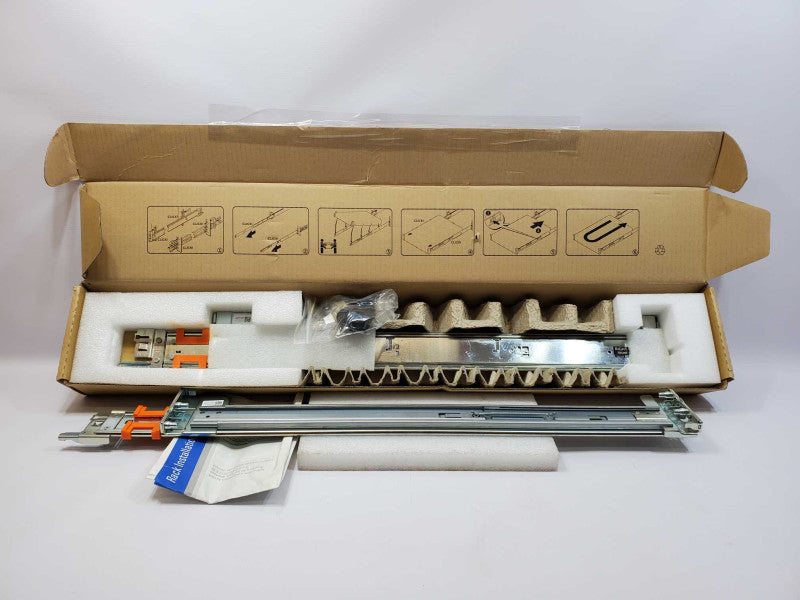 Dell 0XV104 PowerEdge R720 R730 R740 2U Sliding Ready Rack Rails Kit (