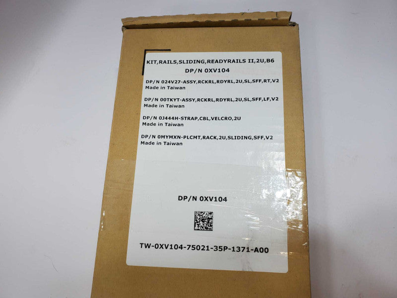 Dell 0XV104 PowerEdge R720 R730 R740 2U Sliding Ready Rack Rails Kit (