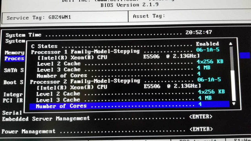 Dell poweredge T710 2x Xeon E5506 @ 2.13ghz / 16gb ram / see notes #