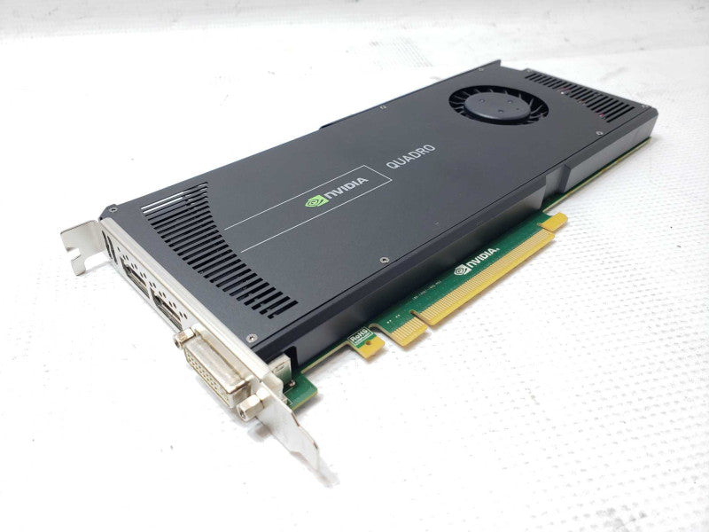 Nvidia Quadro 4000 2xDisplay and 1x DVI ports 2GB GDDR5 Graphics Card +