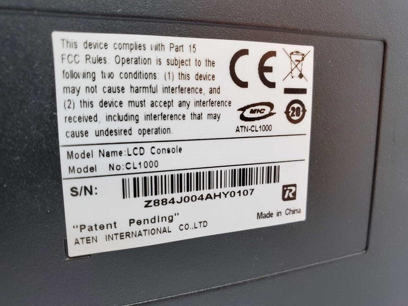Aten CL1000M LCD Monitor (