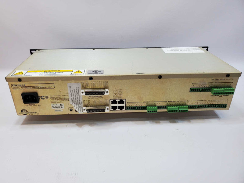 Lectrosonics DM1612 Audio Dsp Matrix Processor Splitter Active Crossover (