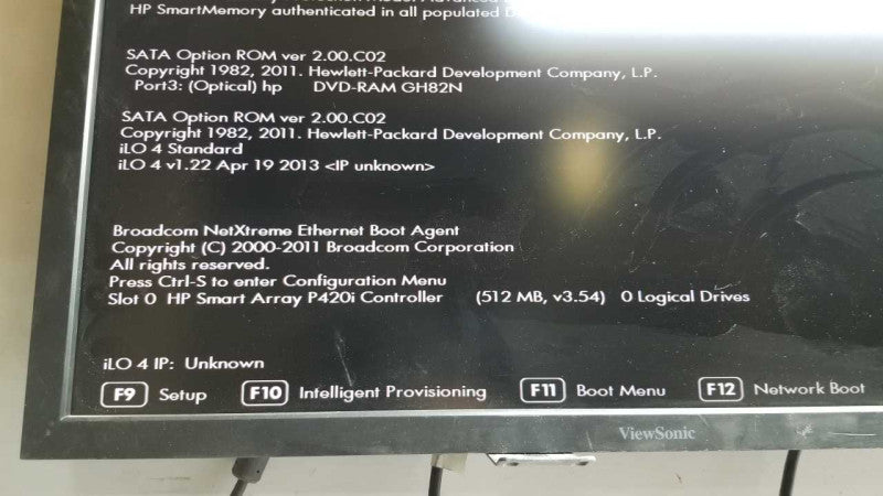 HP Proliant workstation Xeon E5-2620 @ 2.00ghz / 16gb ram / P420i ctrl #