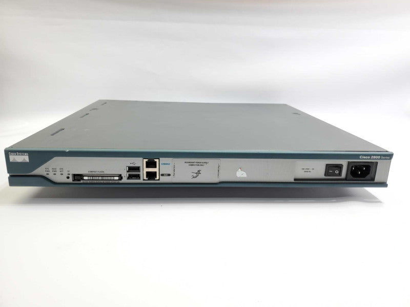 Cisco 2800 Series CISCO 2811Router w/ 64MB Compact Flash Card )