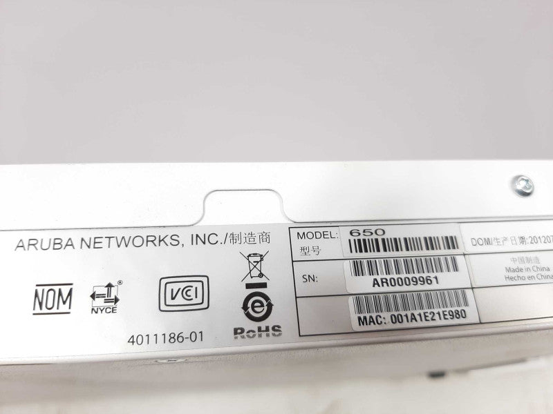 Aruba Networks 650 LAN Mobility Wireless Controller Gigabit POE SFP ~