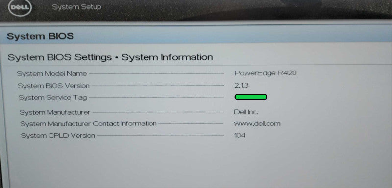 Dell PowerEdge R420 Xeon E5-2430 V2 2.5GHz 32GB DDR3 PERC H310 Mini  $