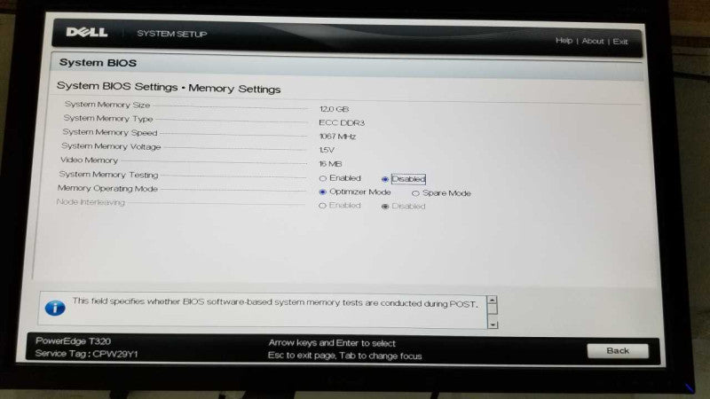 Dell poweredge T320 Xeon E5-2420 @ 1.90ghz / 12gb ram / H310 ctrl #