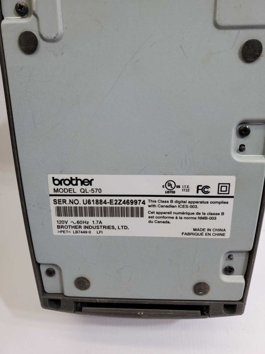 Brother QL-570 Label Thermal Printer )
