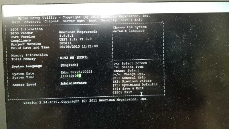 EMC Dell SKYDPE Data Domain DD2500 SAS 8GB ram / Xeon E5-2620 @ 2.00ghz #