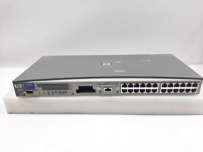 HP ProCurve Switch 2524 J4813A 24 ports w/ Gigabit Stacking Module ~