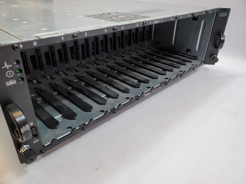 Dell PowerVault MD, AMP01, 2x SAS Raid Controller, 2x PSU, 15x 3.5\\" Bays (