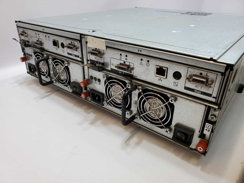 Dell PowerVault MD, AMP01, 2x SAS Raid Controller, 2x PSU, 15x 3.5\\" Bays (