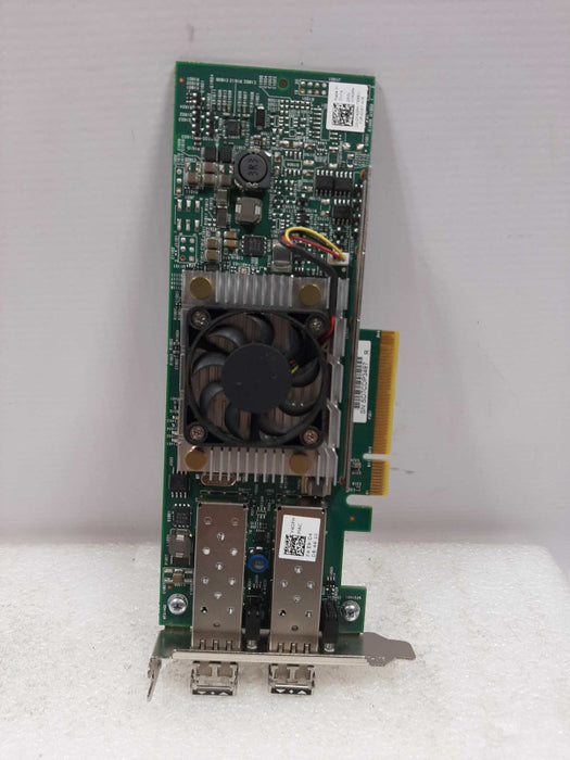 Dell Broadcom 57810S DP 10GbE SFP+ Converged Network Adapter Y40PH Low Pr.+SFP ~