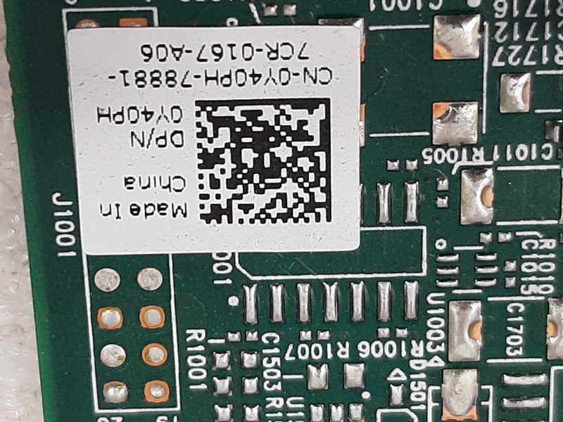 Dell Broadcom 57810S DP 10GbE SFP+ Converged Network Adapter Y40PH Low Pr.+SFP ~
