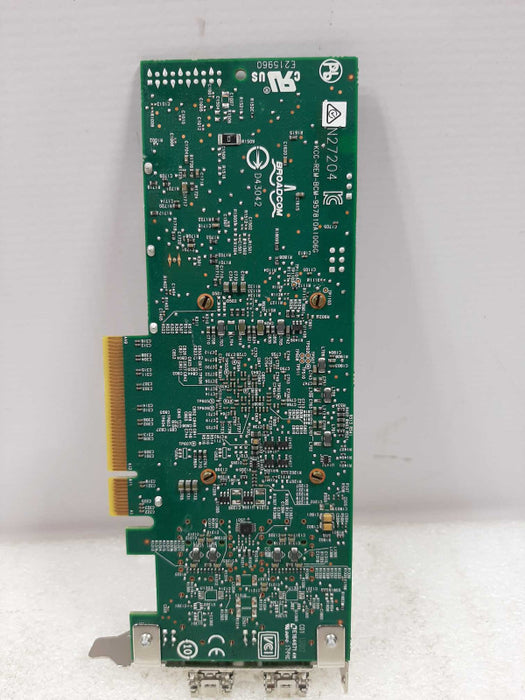 Dell Broadcom 57810S DP 10GbE SFP+ Converged Network Adapter Y40PH Low Pr.+SFP ~