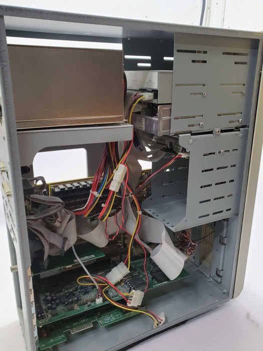 Vintage Microenergy Tower PC with Mouse and Keyboard )