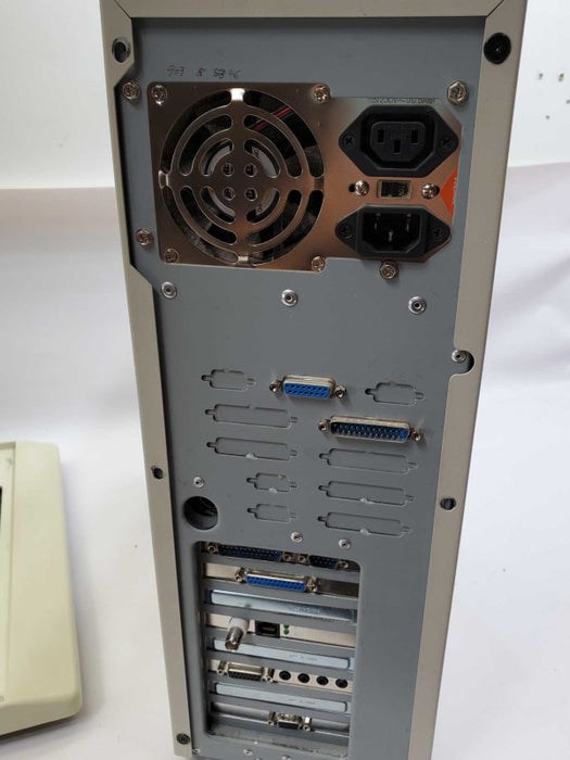Vintage Microenergy Tower PC with Mouse and Keyboard )