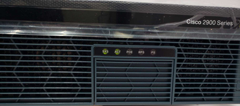 Cisco 2921 3-Port Gigabit Wired Router Open Box [