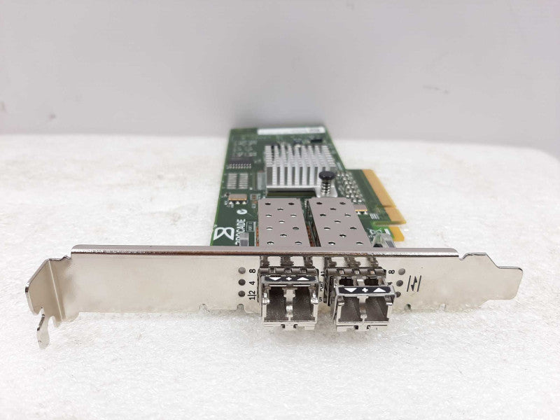 DELL 05GYTY 5GYTY BROCADE 825 8GB FIBRE FC Adapter Full Height 2X 8GB SFP ~