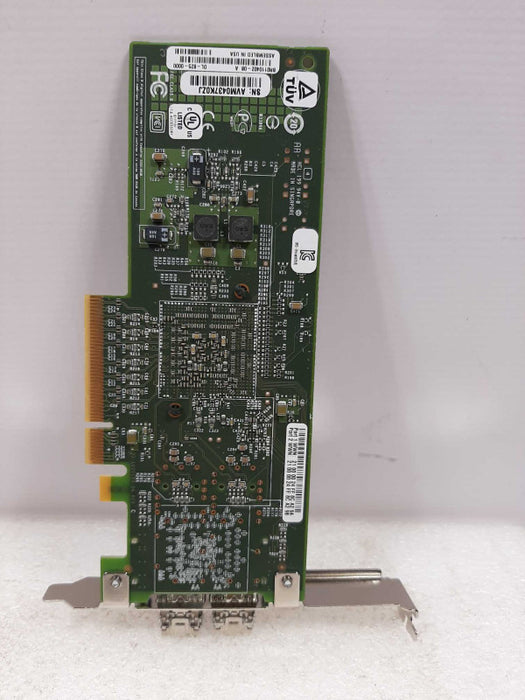 DELL 05GYTY 5GYTY BROCADE 825 8GB FIBRE FC Adapter Full Height 2X 8GB SFP ~