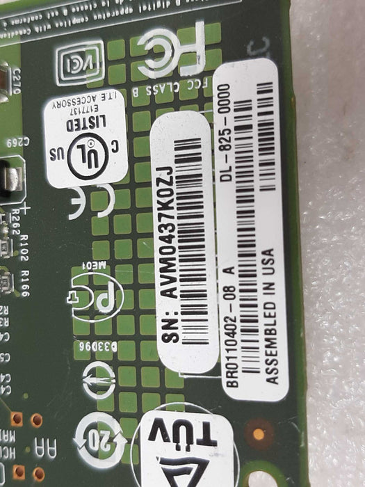 DELL 05GYTY 5GYTY BROCADE 825 8GB FIBRE FC Adapter Full Height 2X 8GB SFP ~
