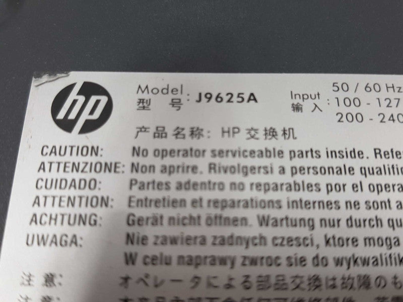 HP 2620-24-PoE+ Switch HP 24-Port Managed PoE+ HP J9625A ~