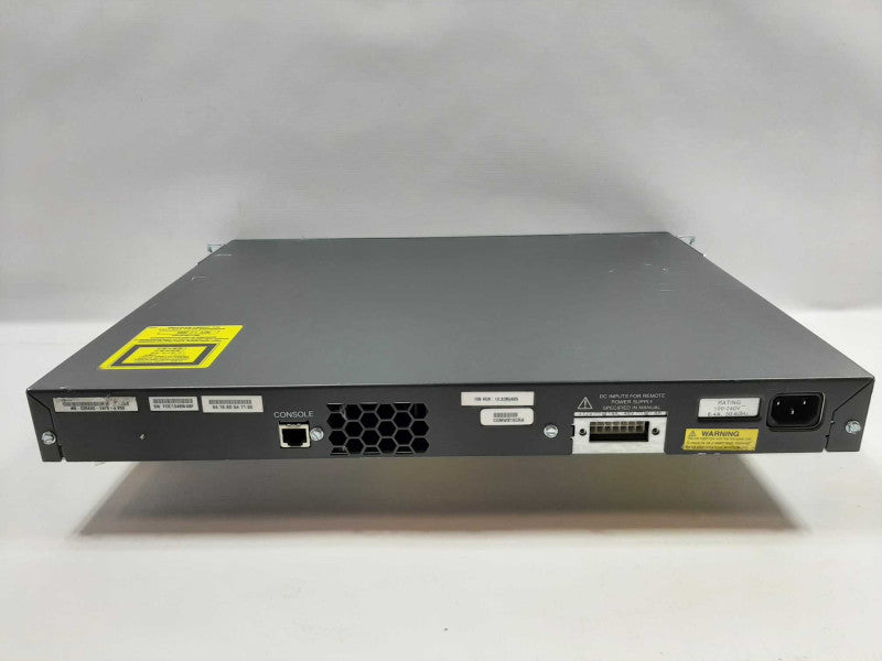 Cisco WS-C3560G-24PS-S â¢ 24-Port PoE 3560G Gigabit Switch FACTORY RESET ~