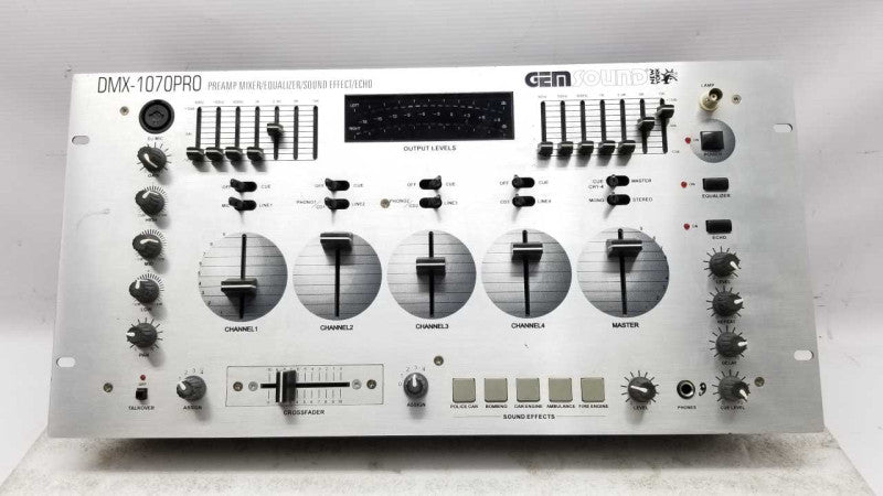 DMX-1070PRO preamp mixer/equalizer/sound effect / echo unit #