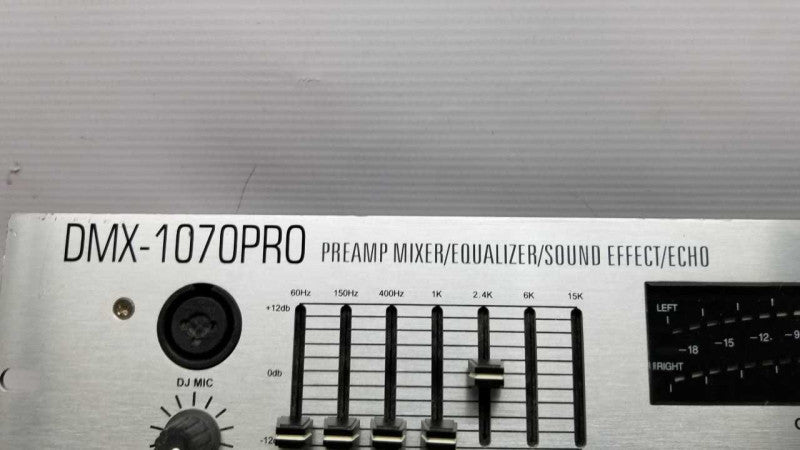 DMX-1070PRO preamp mixer/equalizer/sound effect / echo unit #
