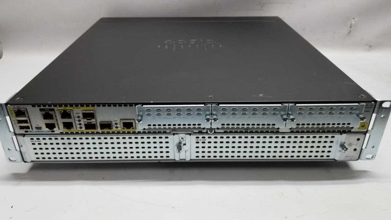 CISCO ISR4351 integrated service router / no modules as shown / FACTORY RESET #
