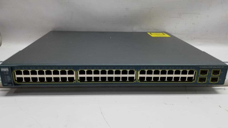 CISCO Catalyst 3560 series switch PoE-48 WS-C3560-48PS-S / FACTORY RESET #