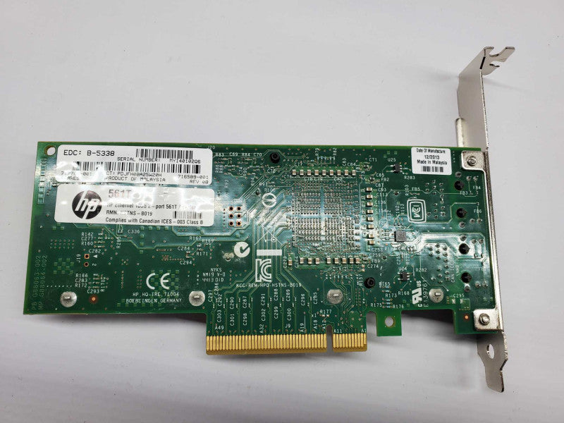 HP 561T 10GB Dual Port Ethernet Adapters 716589-001 717708-001 )
