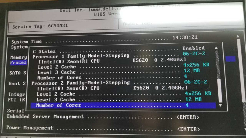 Dell Poweredge T710 Xeon E5620 @ 2.40ghz / 16gb ram / RD1000 disk storage #