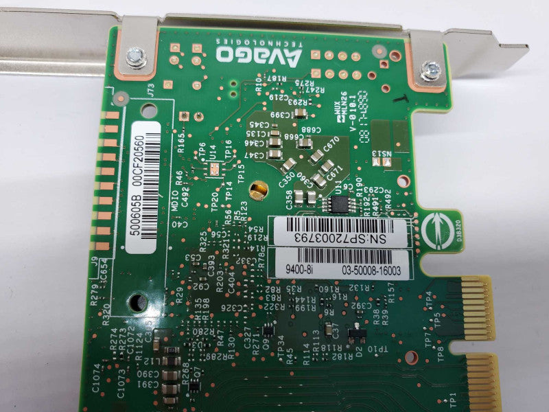 Avago LSI 9400-8i SAS3408 12Gb/s NVMe HBA SAS Adapter Card w/ cable )
