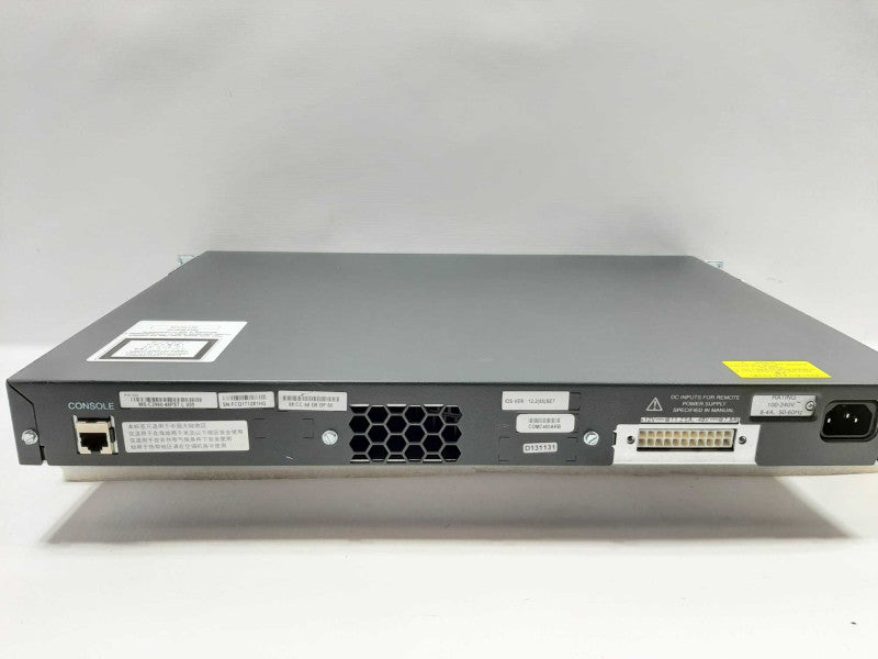 CISCO CATALYST  WS-C2960+48PST-L PoE, WS-C2960-48PST-L FACTORY RESET ~