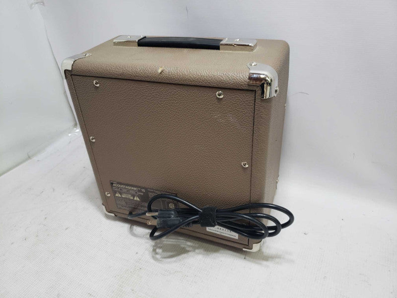 Fender Acoustasonic 15-Watt Acoustic Guitar Amplifier - Brown [
