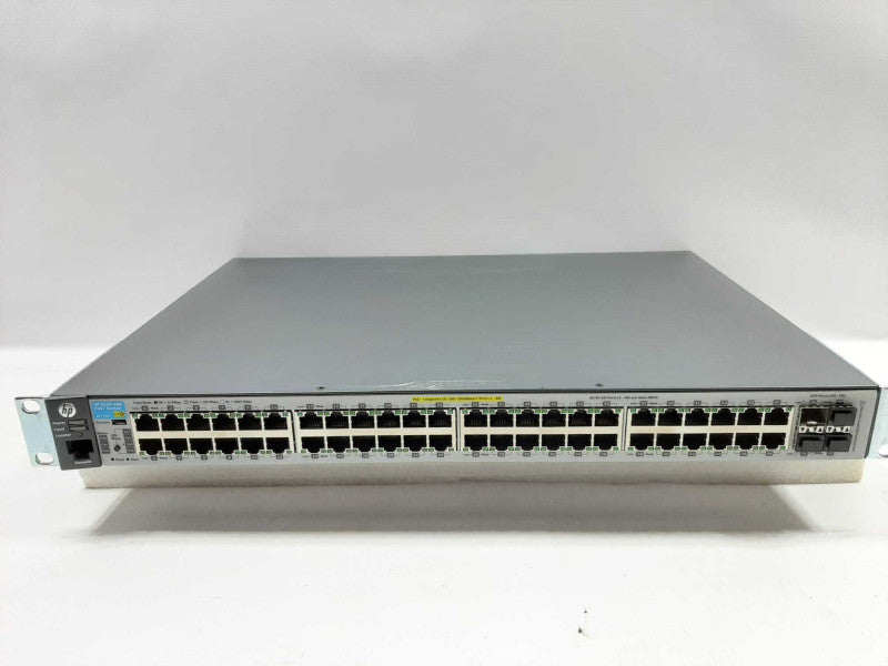 HP J9772A 2530-48G-PoE+ Switch 48-Port 10/100/1000 PoE+ 4-GE SFP+. ~