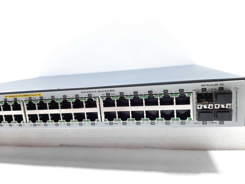 HP J9772A 2530-48G-PoE+ Switch 48-Port 10/100/1000 PoE+ 4-GE SFP+. ~